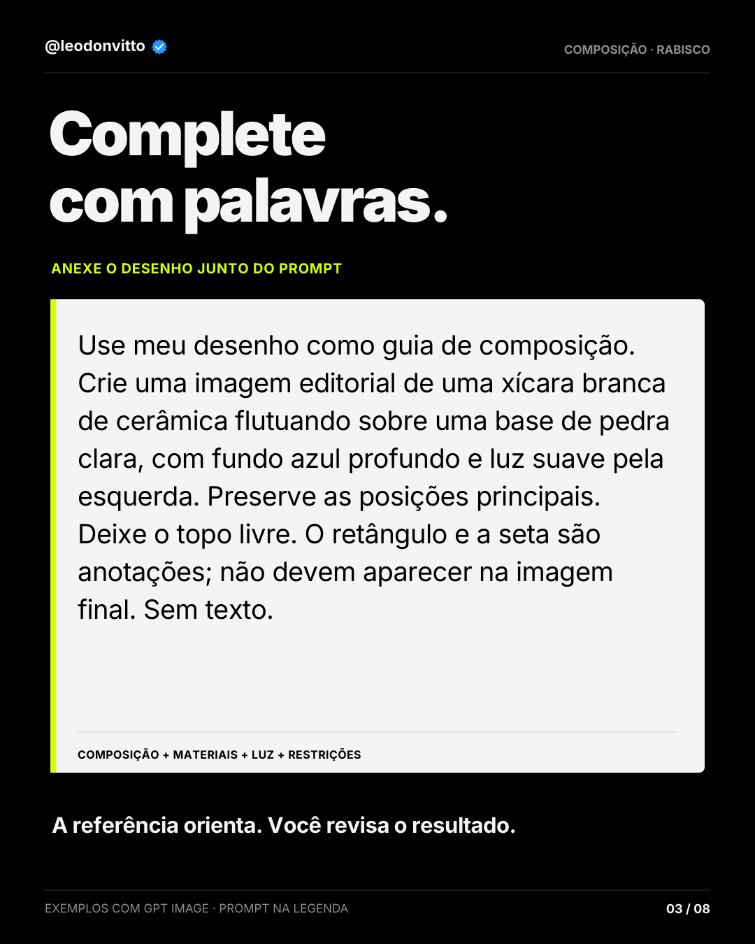 Do rabisco à imagem — slide 3 de 8