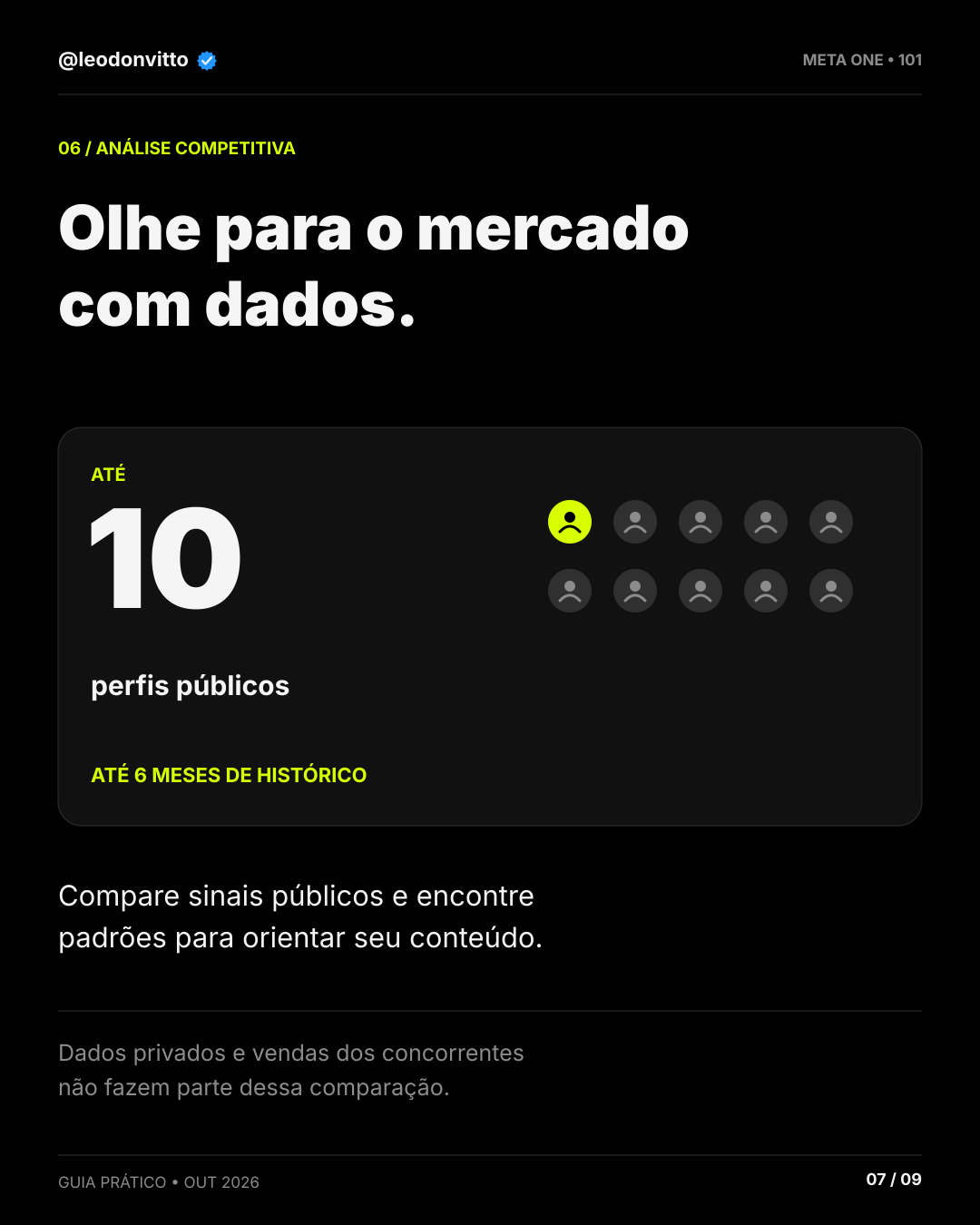 Meta One: o que muda no Instagram? — slide 7 de 9